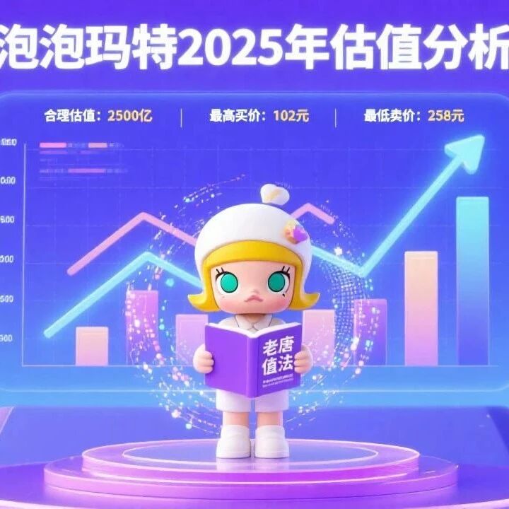 『泡泡007』老唐估值法：达标102即买，触及258速卖！